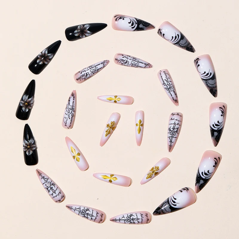 Premium Stiletto Nail Art Extensions Stornfield