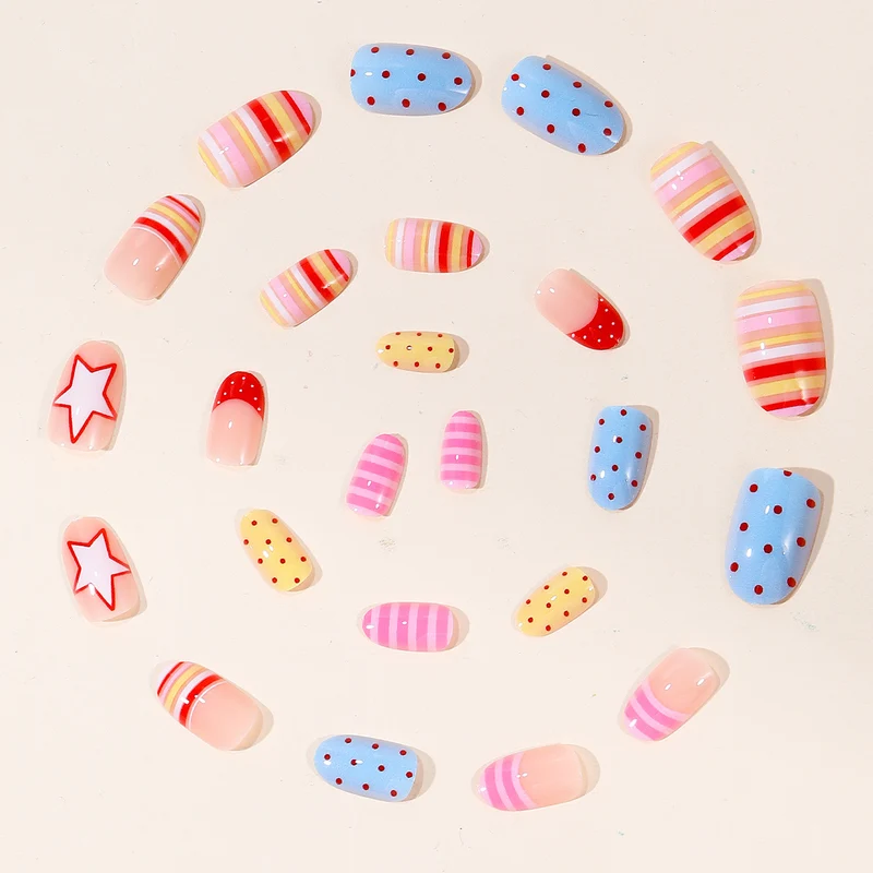 Playful Decorative Nail Art Set Stornfield