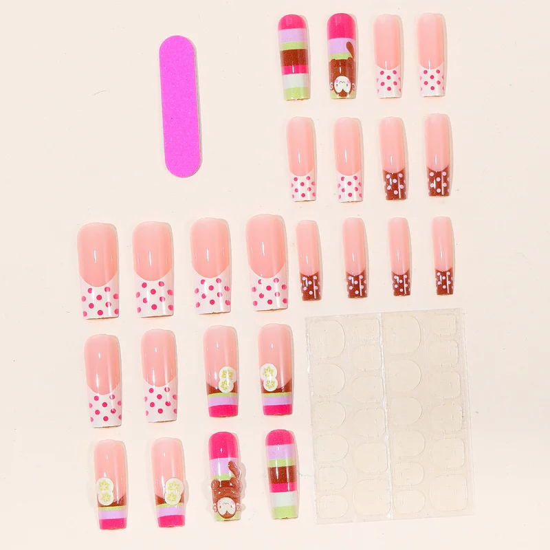 Playful 3D Fruit-Themed Nail Art Extensions Stornfield