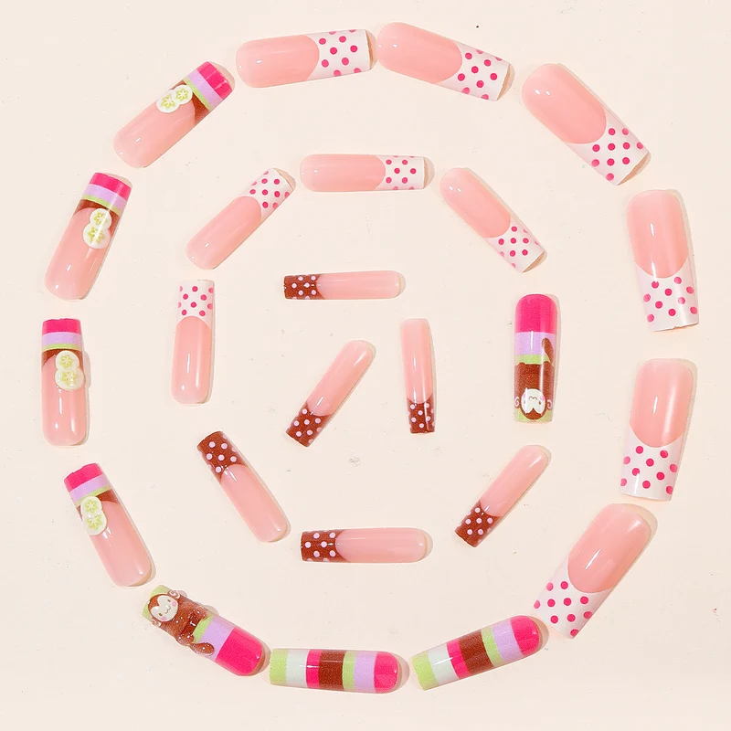 Playful 3D Fruit-Themed Nail Art Extensions Stornfield