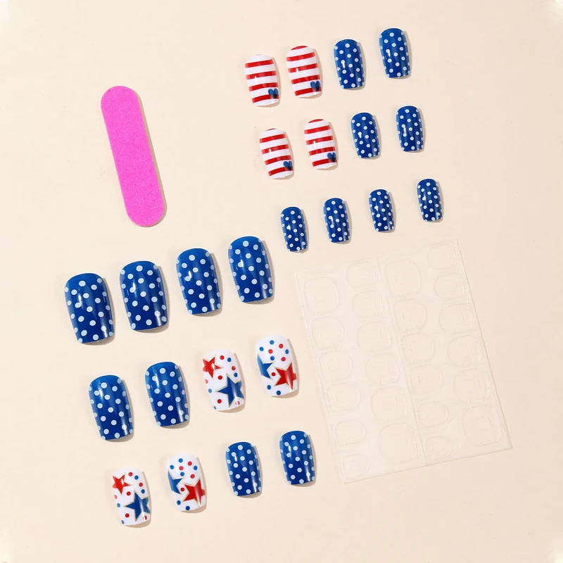 Patriotic Celebration Nail Art Stornfield