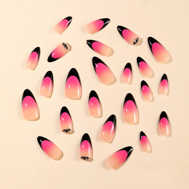 Ornate Ombré Stiletto Nail Art Stornfield