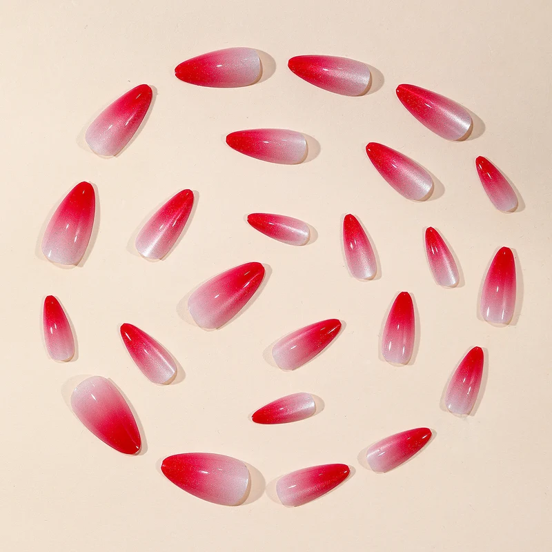 Ombre Stiletto Nail Art Extensions Stornfield