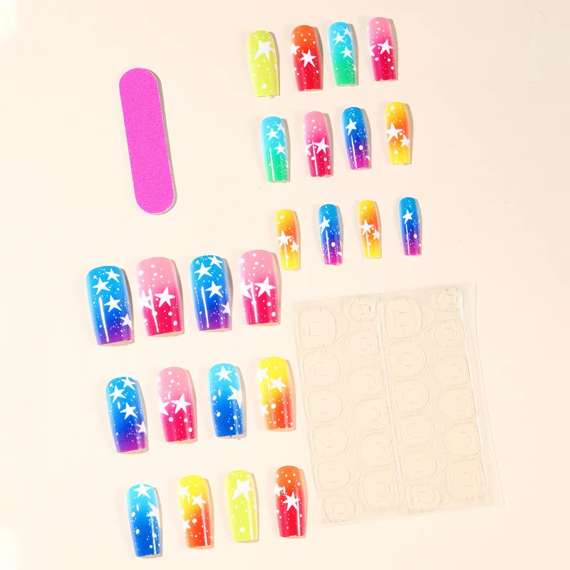 Ombre Starry Nail Art Stornfield