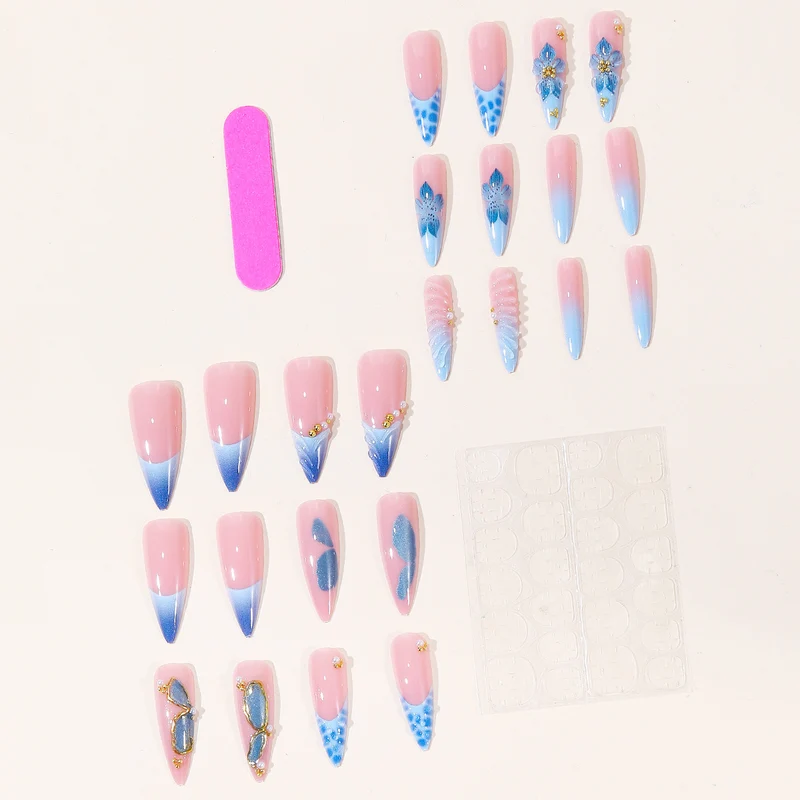 Ocean-Inspired Articulated Nail Set Stornfield
