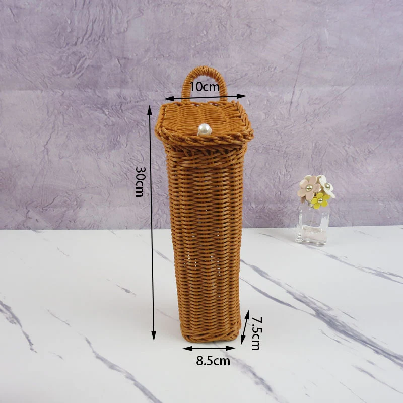 Woven Storage Basket with Handle Stornfield