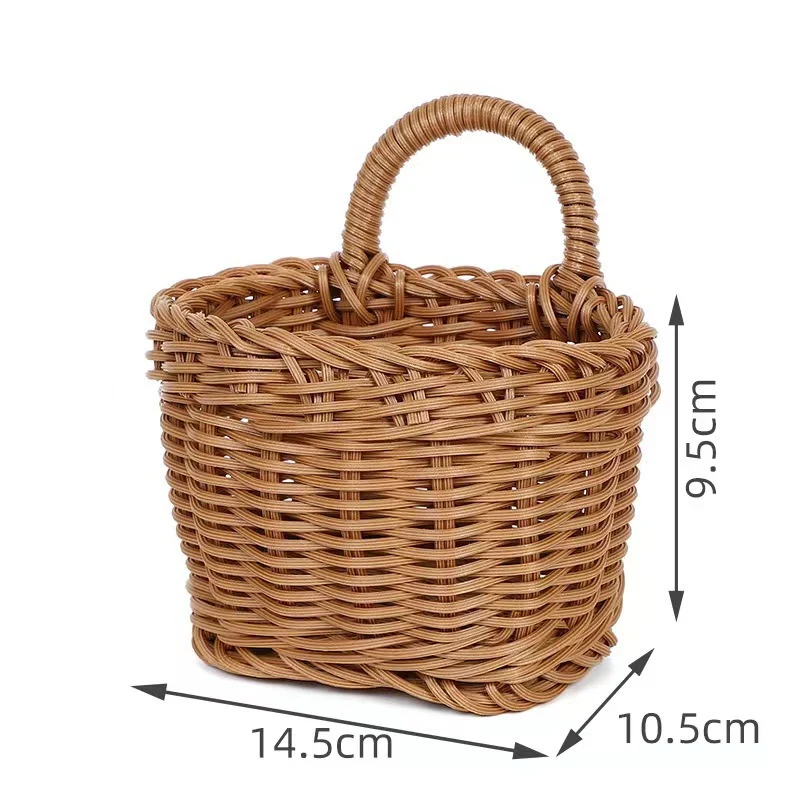 Woven Storage Basket with Handle Stornfield