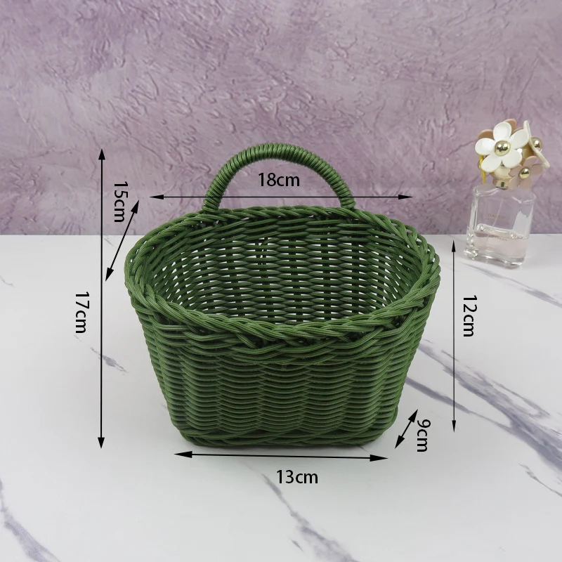 Woven Storage Basket with Handle Stornfield