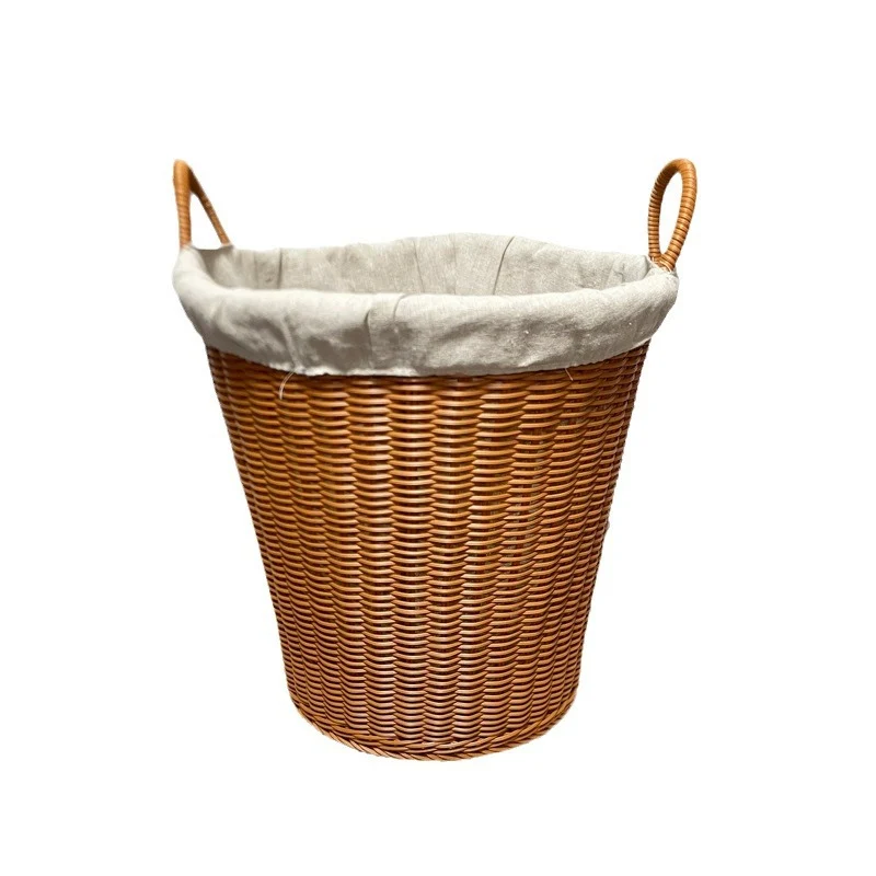Woven Storage Basket with Cotton Lining Stornfield
