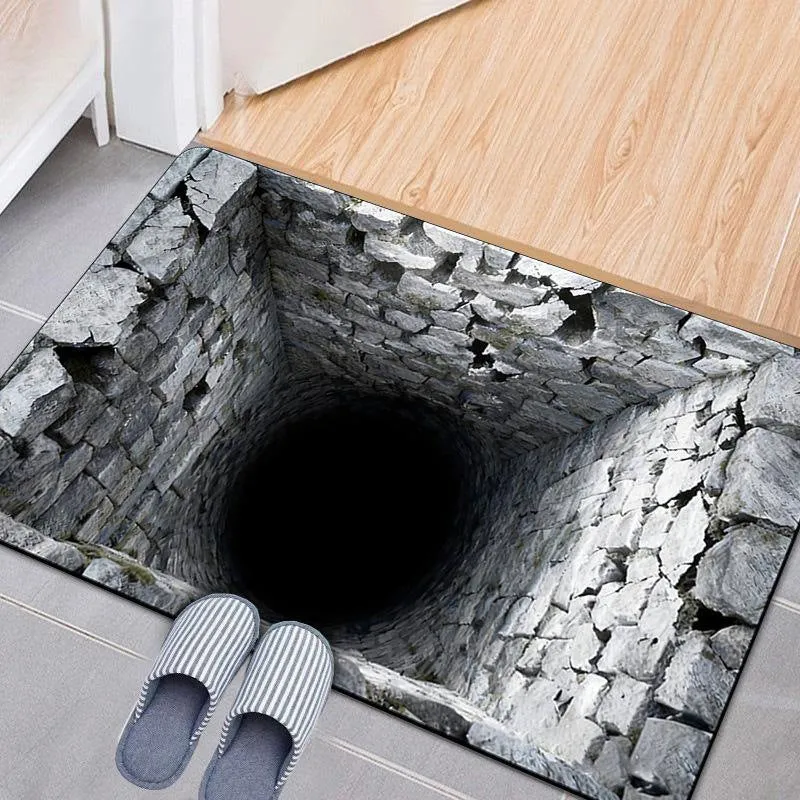 3D optische Illusionsbereichsmatte
