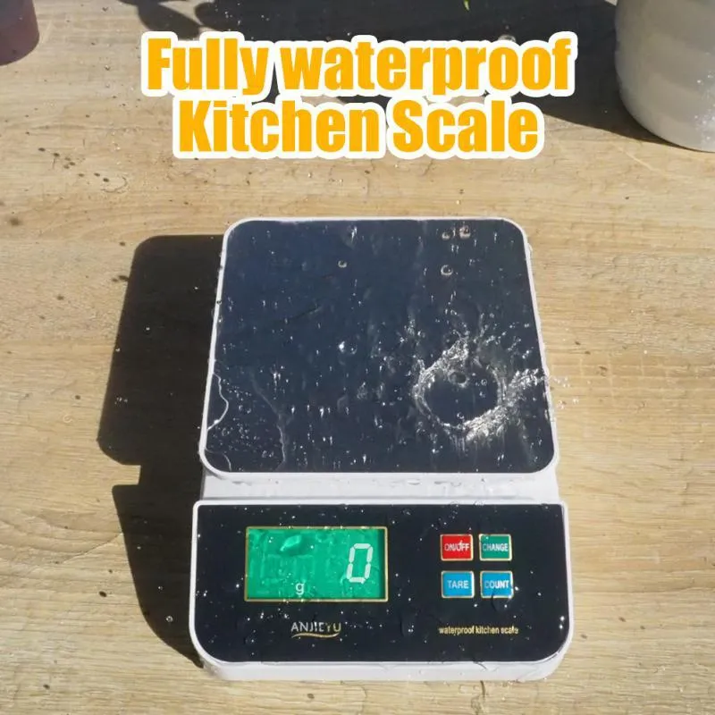 Wasserdichte digitale Küchenwaage