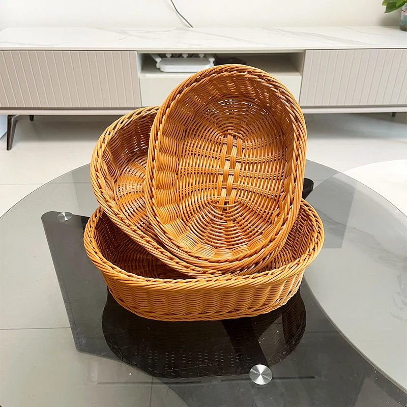 Woven Oval Serving Basket Stornfield