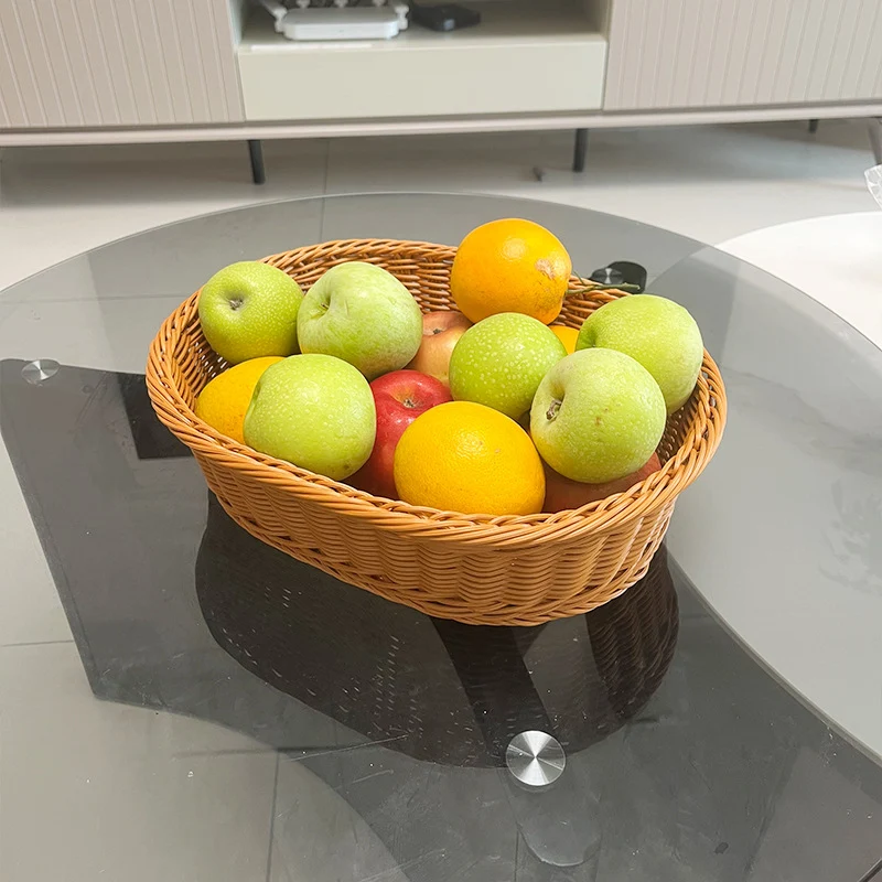 Woven Oval Serving Basket Stornfield