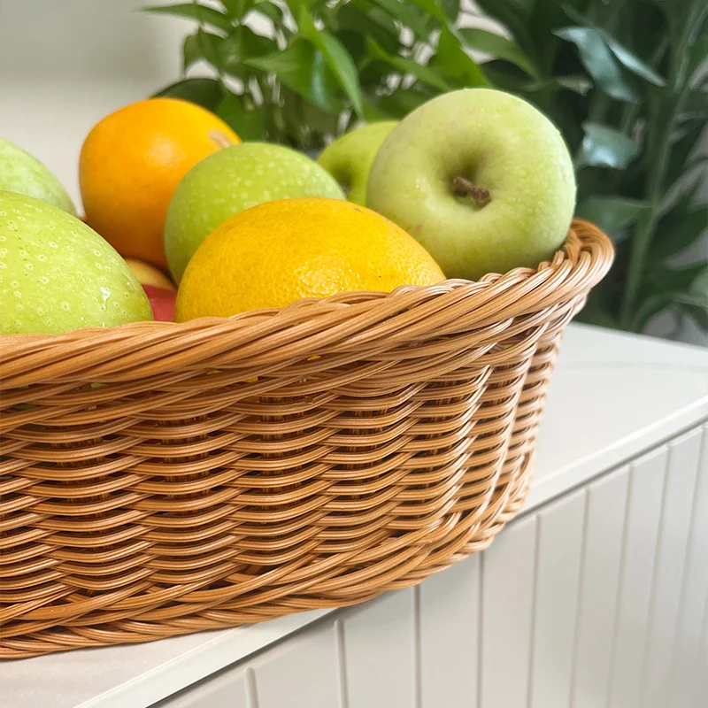 Woven Oval Serving Basket Stornfield