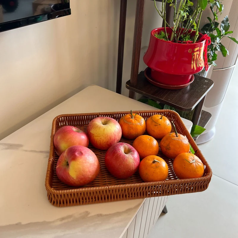 Woven Fruit Serving Tray Stornfield