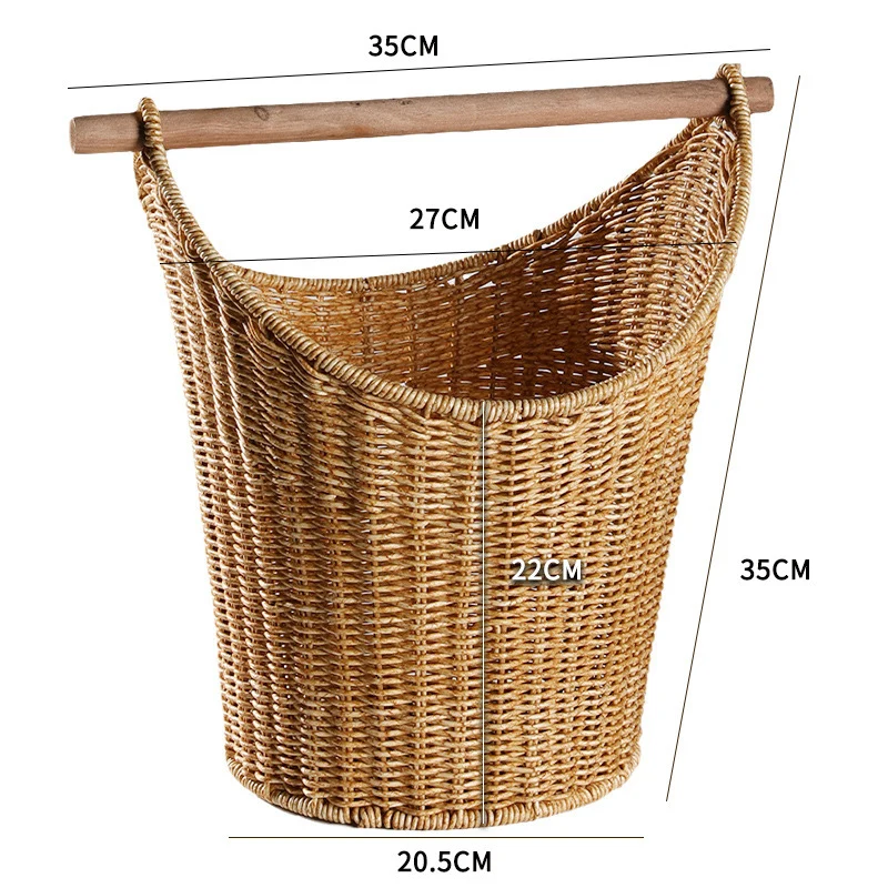 Stylish Woven Hanging Storage Basket Stornfield