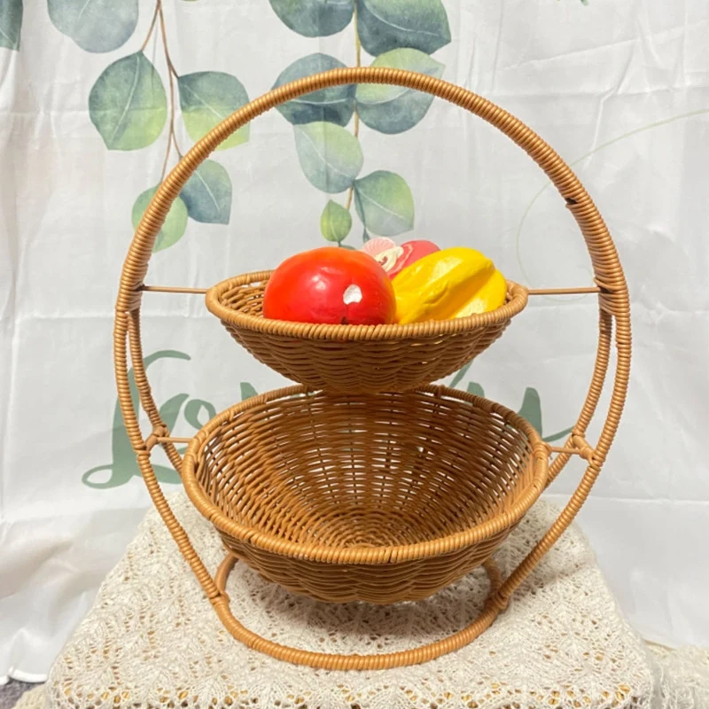 Rustic Woven Fruit & Vegetable Basket Stornfield