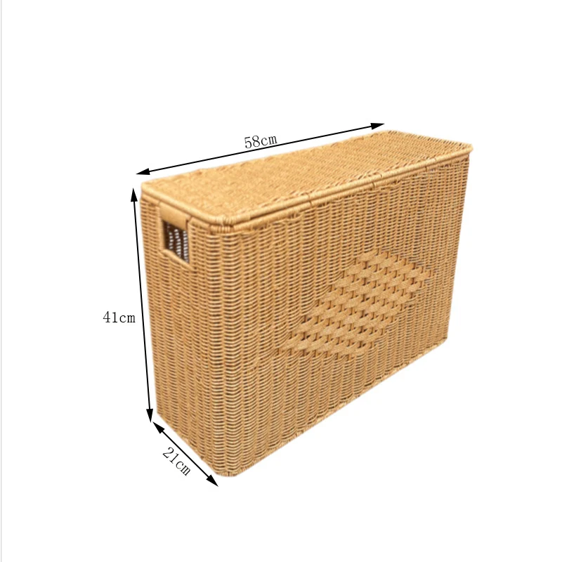 Rectangular Woven Storage Chest Stornfield