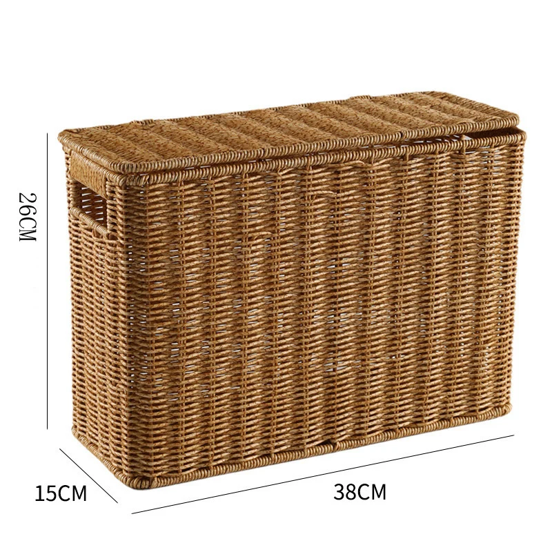 Rectangular Woven Storage Chest Stornfield