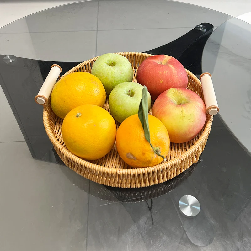 Nested Woven Serving Tray Stornfield