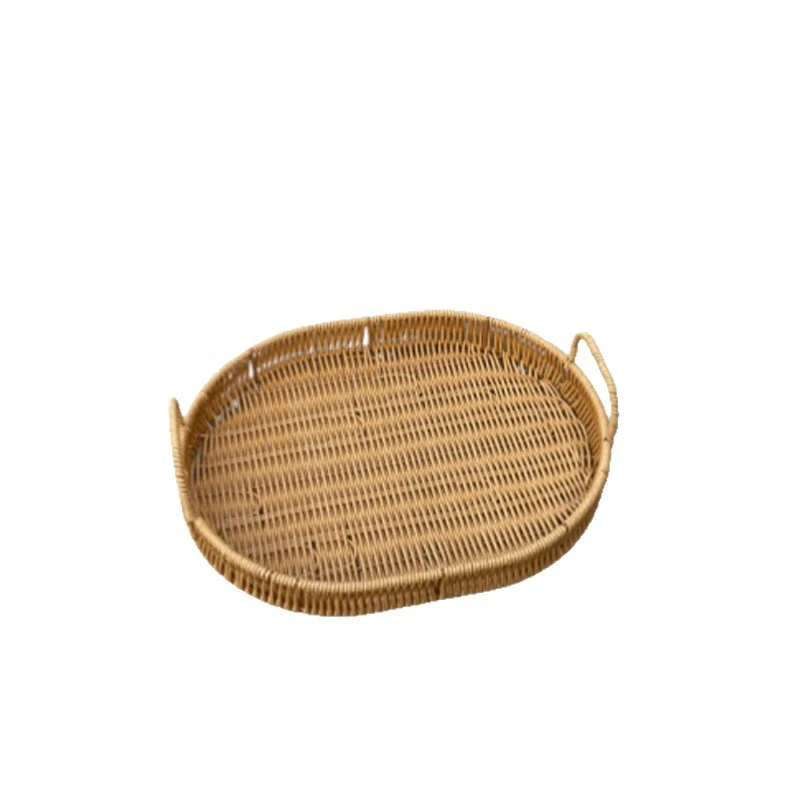 Natural Woven Serving Tray Stornfield