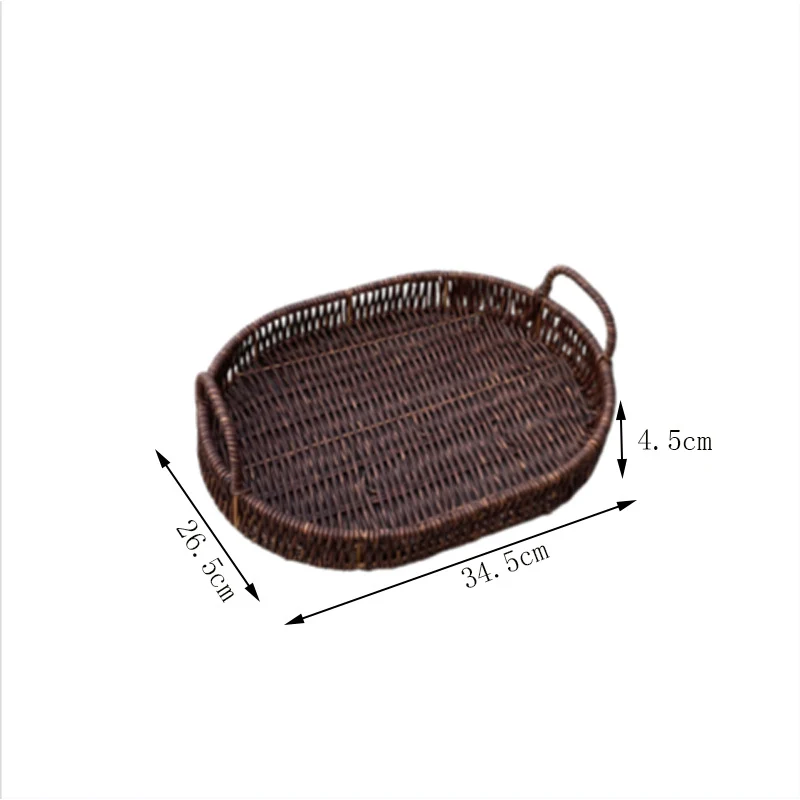 Natural Woven Serving Tray Stornfield