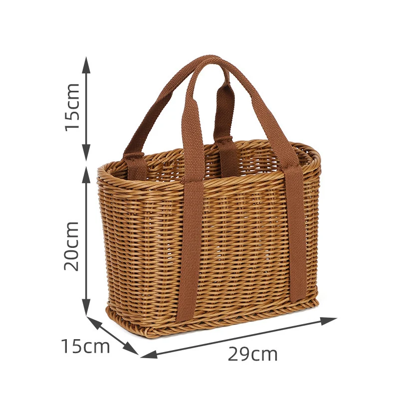 Natural Woven Market Basket Stornfield