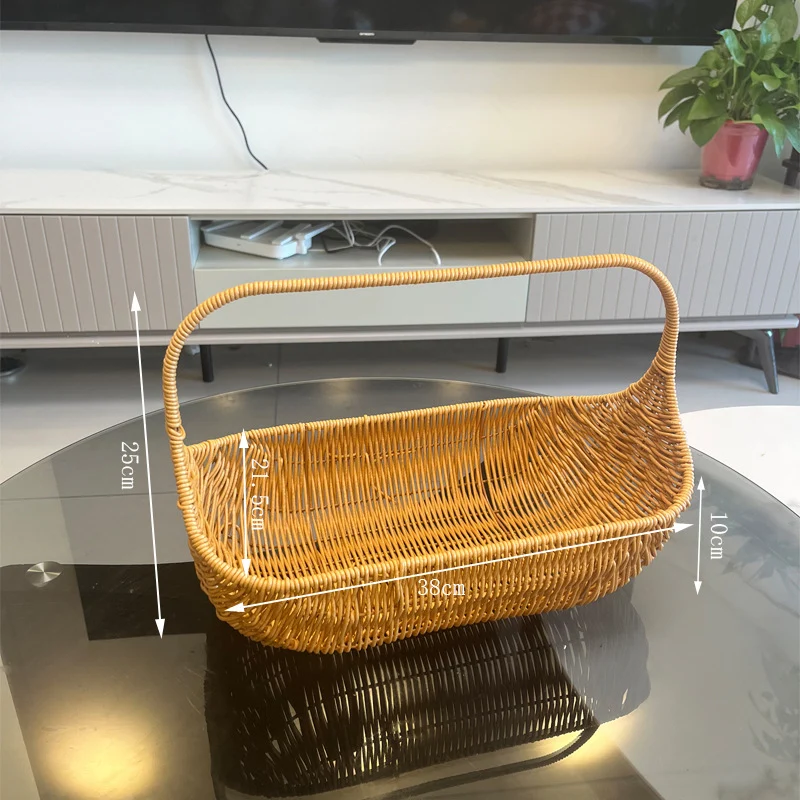 Natural Woven Market Basket Stornfield