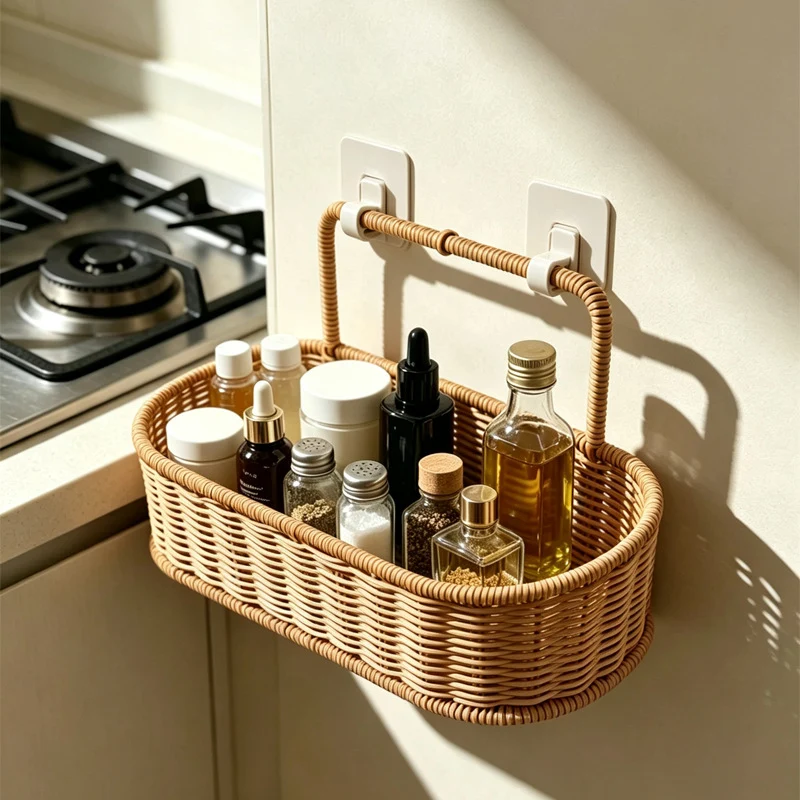 Multi-Tiered Wicker Storage Organizer Stornfield