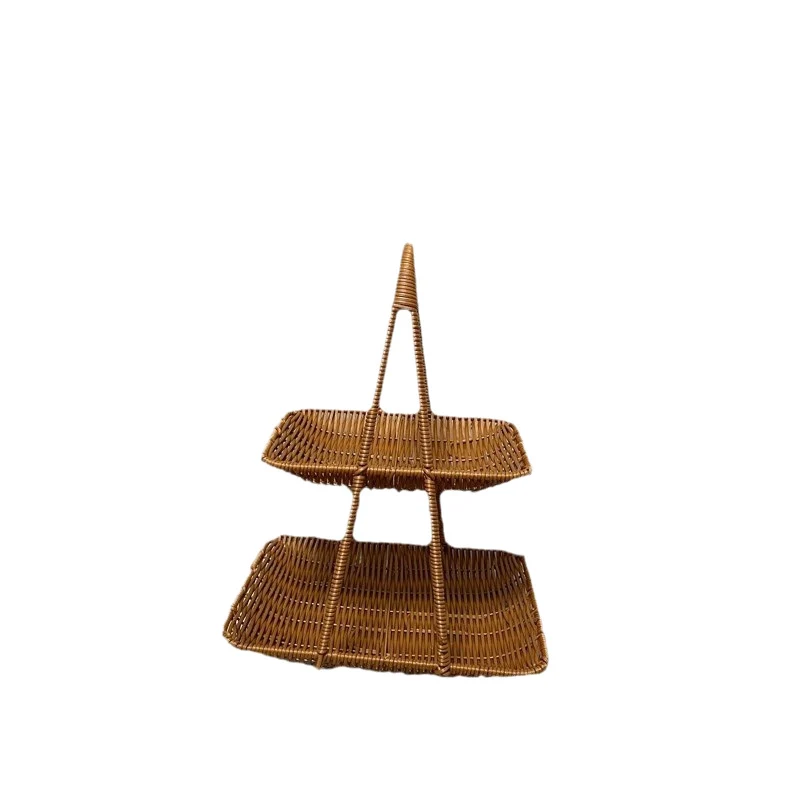 Multi-Tiered Wicker Fruit Stand Stornfield