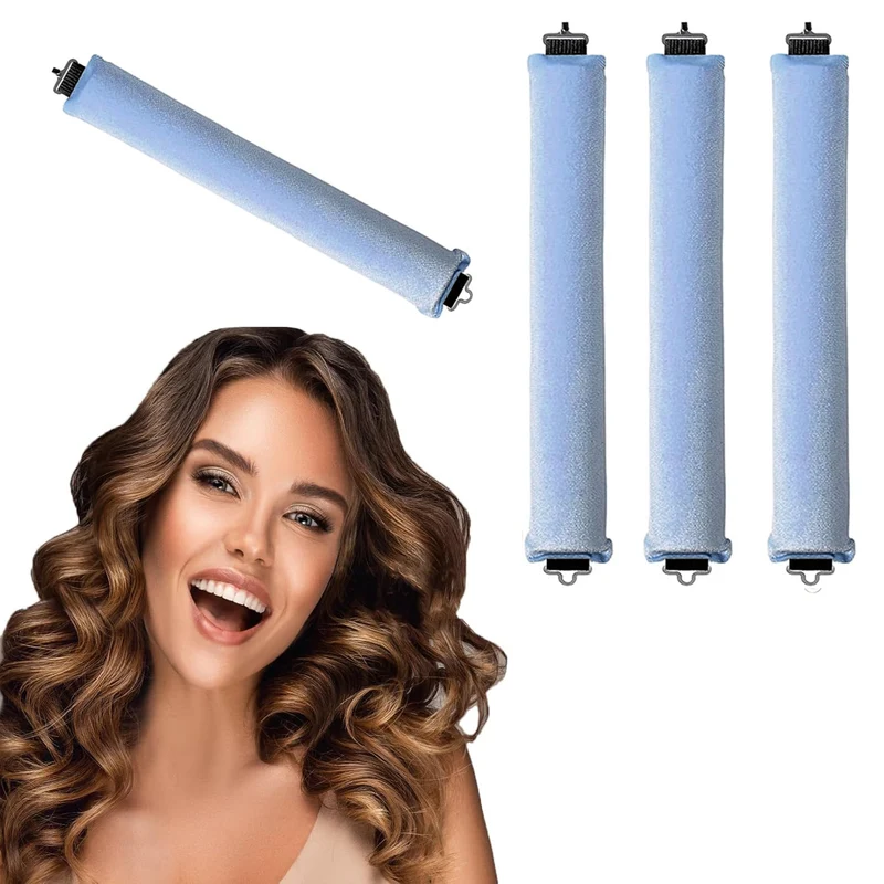 Heat-Resistant Hair Curling Rollers Set