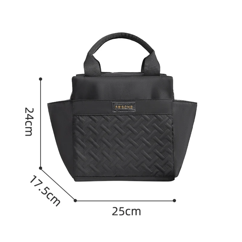 Multi-Pocket Insulated Lunch Tote