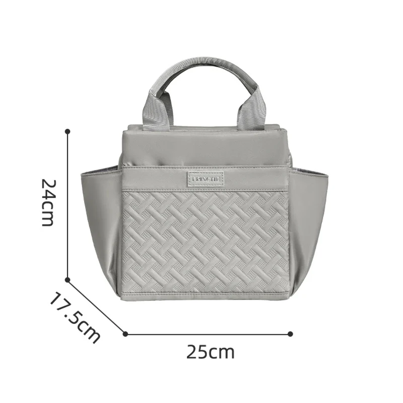 Multi-Pocket Insulated Lunch Tote