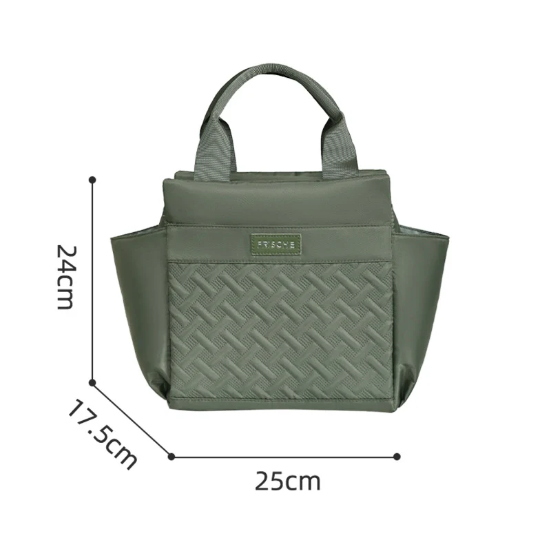 Multi-Pocket Insulated Lunch Tote