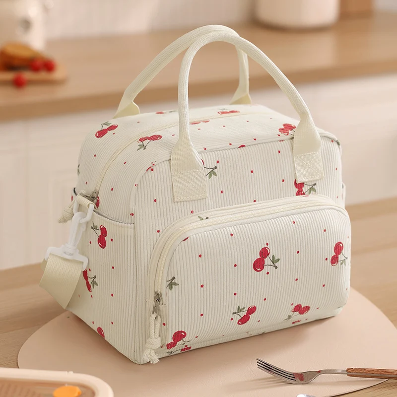 Insulated Star Print Lunch Bag