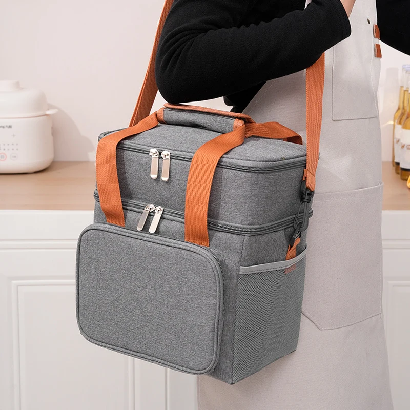 Insulated Multi-Layer Lunch Cooler