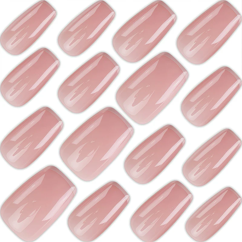 Elegant Glossy Press-On Nails Stornfield