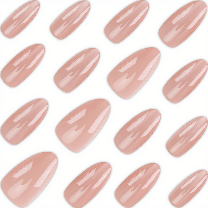 Elegant Glossy Long-Lasting Press-On Nails Stornfield