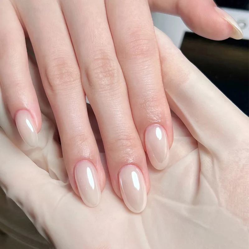 Elegant Gel Press-On Nail Extensions Stornfield