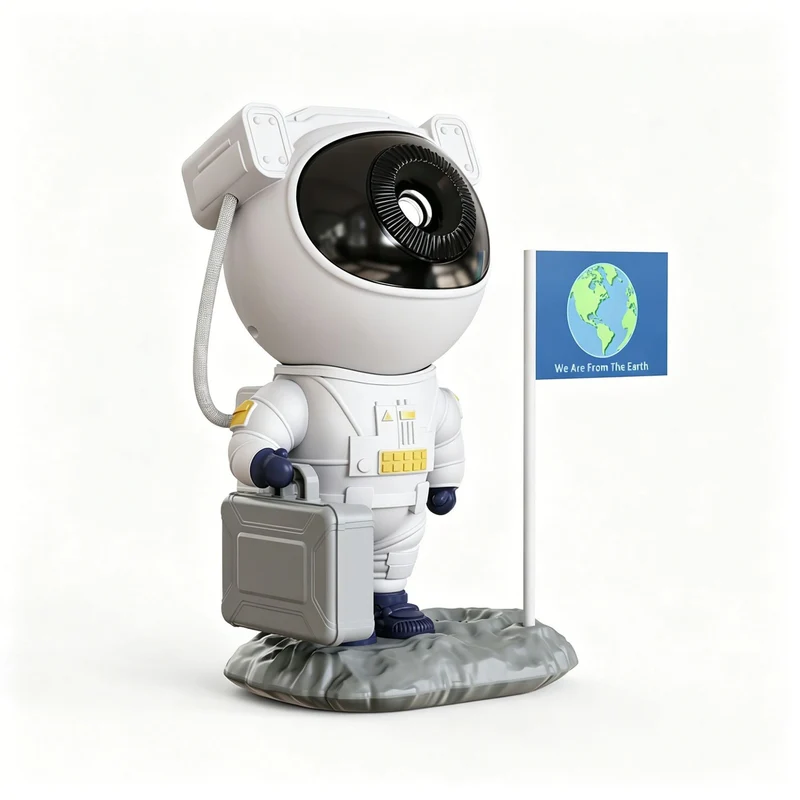 Starry Sky Projection Light with Astronaut Design