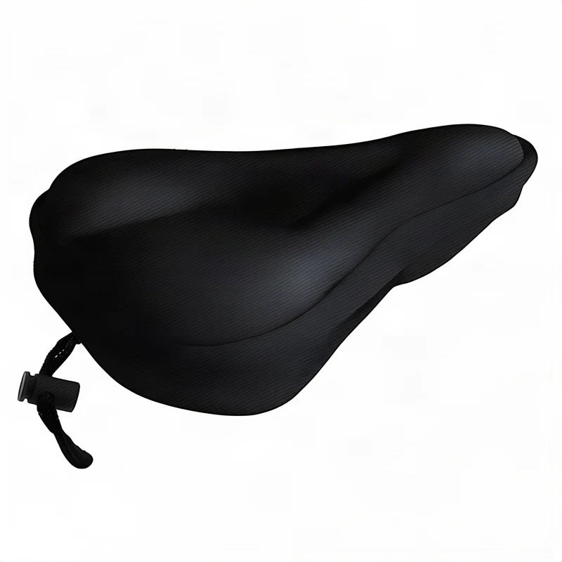 Bicycle seat cover with 3D padding