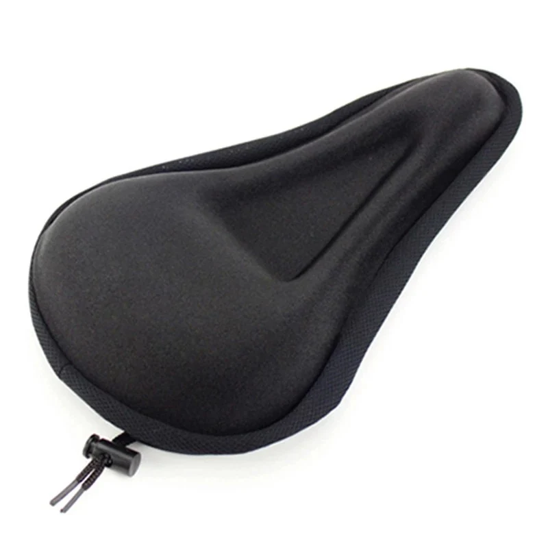 Bicycle seat cover with 3D padding