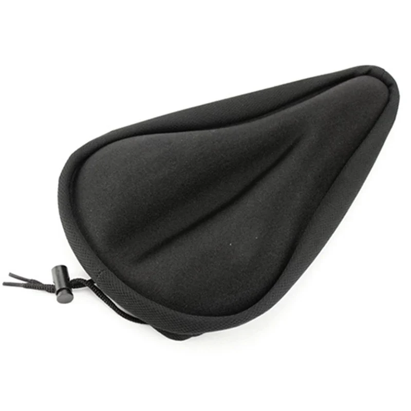 Bicycle seat cover with 3D padding