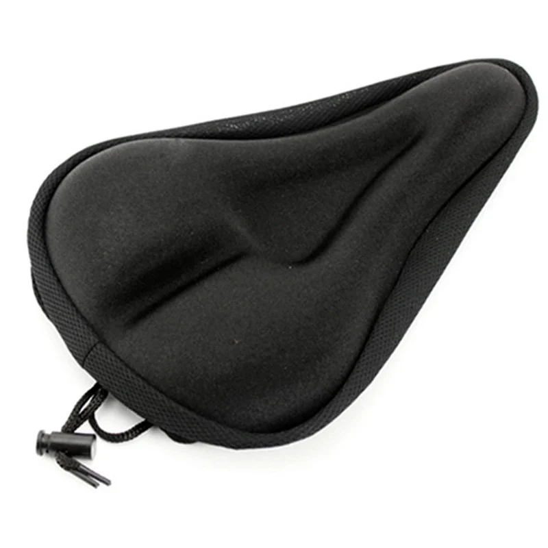 Bicycle seat cover with 3D padding