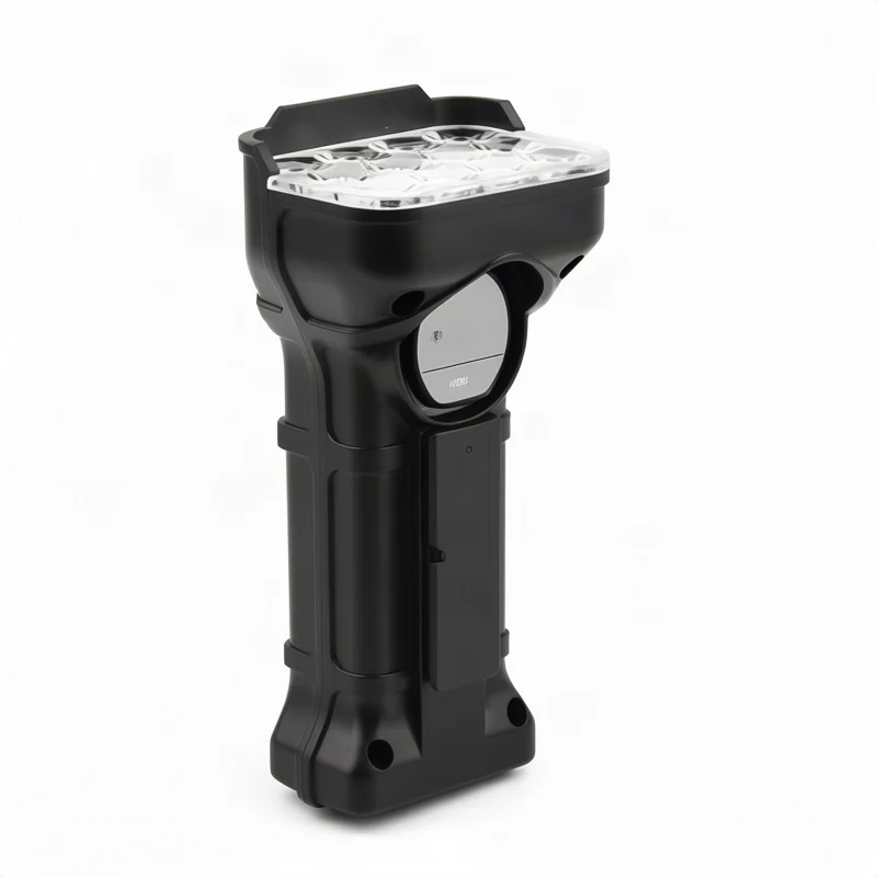 USB bicycle light with 12 LEDs and horn
