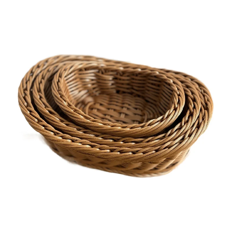 Decorative Woven Serving Basket Stornfield