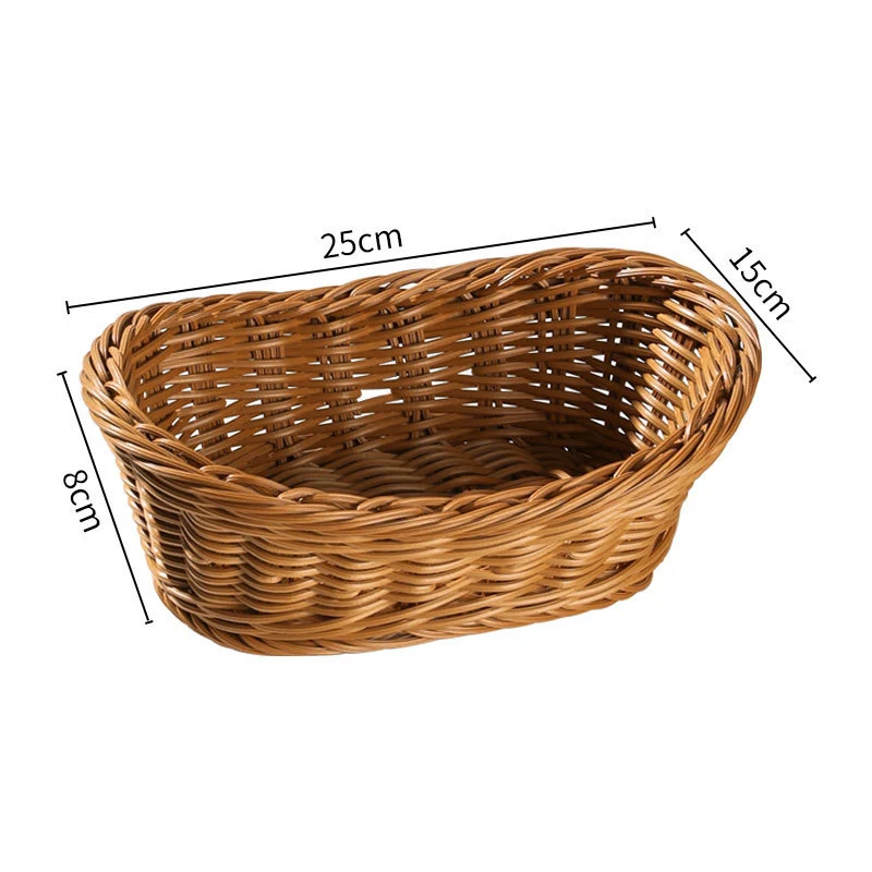 Decorative Woven Serving Basket Stornfield