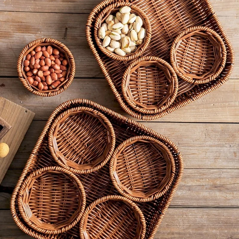 Decorative Rattan Serving Stornfield
