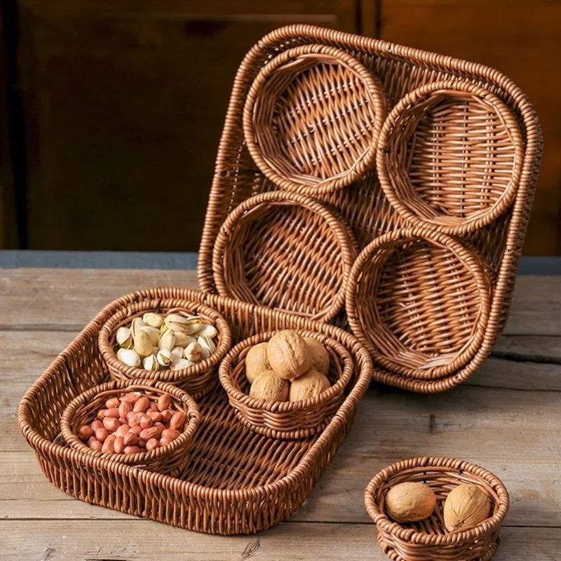 Decorative Rattan Serving Stornfield