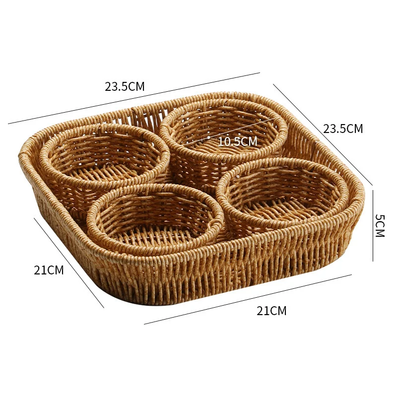 Decorative Rattan Serving Stornfield